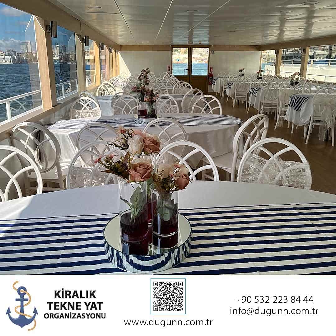 150 Kişilik Tekne Kiralama