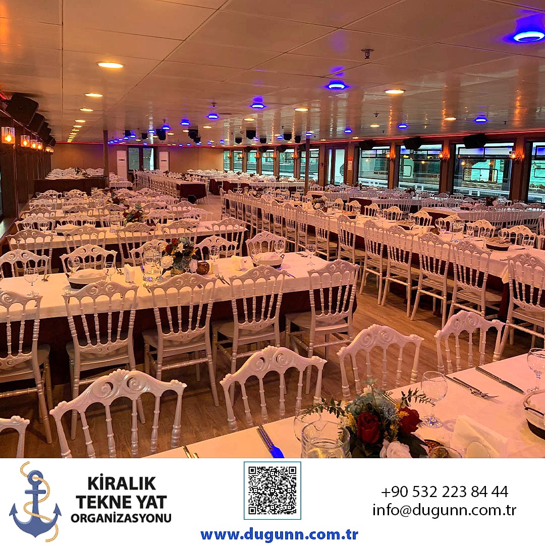 İstanbul 80 Kişilik Tekne Kiralama